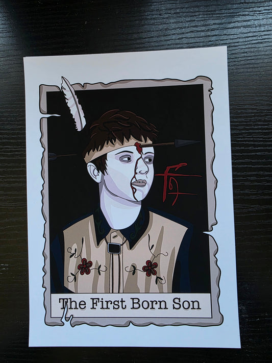 The First Born Son tarot design