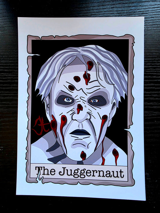 The Juggernaut tarot design