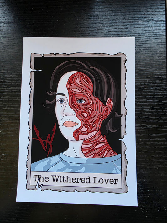 The Withered Lover tarot design