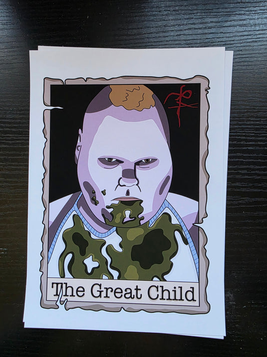 The Great Child tarot design